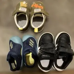 キッズシューズ 3足セット 13cm 14cm adidas、NIKEなどのサムネイル