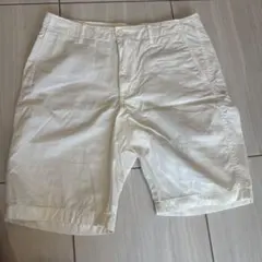 UNIQLO ホワイト ショートパンツ M