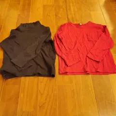 無印良品 MUJI 長袖カットソー 120cm ロンT