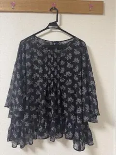 ANNA SUI×ユニクロ　五分袖ブラウス