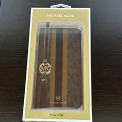 【新品】MICHEAL KORS iPhone11/XRケース　手帳型ケースのサムネイル