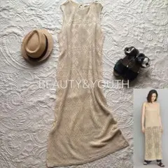 BEAUTY&YOUTH ノースリーブロングワンピース