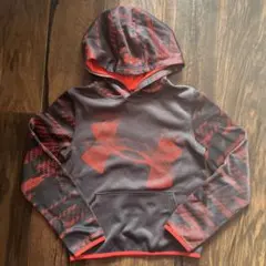 Under Armour グレー/レッド パーカー