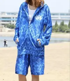 【新品】Gotchaゴッチャ水陸両用セットアップ青XXLXL大きいサイズ