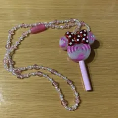 ディズニー 光るおもちゃ ミニー キャンディー型ネックレス