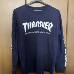 THRASHER ロングスリーブ Tシャツ ネイビーのサムネイル