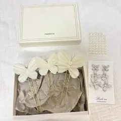 まとめ売り✳︎orgablancaカプリピン bridemeジルコニアピアスセット