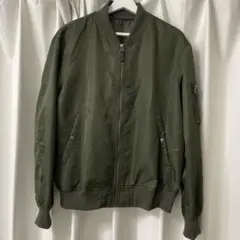 オリーブグリーン MA-1 フライトジャケット