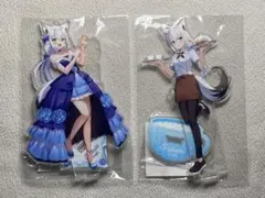 ホロライブ　白上フブキ　等身アクリルスタンド カフェ/ドレスver.