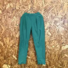 Bou Jeloud カジュアルパンツ カラーパンツ ウエストゴム グリーン