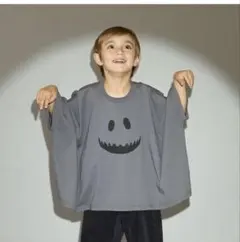 10／17まで！【新品】b.ROOM ハロウィン　おばけTシャツ　グレー　M