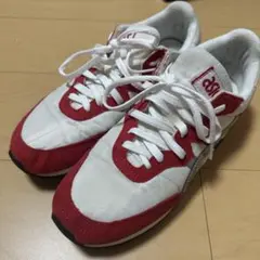 ASICS スニーカー ホワイト レッド ブルー　26cm