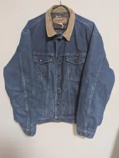 Wrangler デニムジャケット コーデュロイ襟　古着のサムネイル