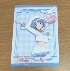 魔法少女まどか☆マギカ サンリオ ポストカード イラストカード 特典 美樹さやか