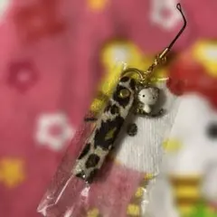激レア】ハローキティ ストラップ ヒョウ柄 2001 平成レトロ アニマル