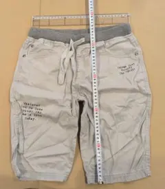 ハーフパンツ　140cm　 ライトグレー