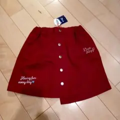 【新品タグ付き】ALGY スカート レッド インパン付き S