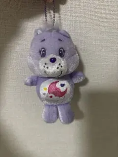 ケアベア　ぬいぐるみキーホルダー パープルのサムネイル