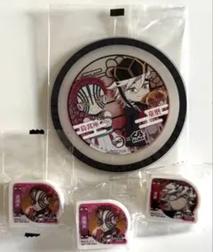 鬼滅の刃 くら寿司コラボ ラバーコースター、消しゴム 童磨・猗窩座