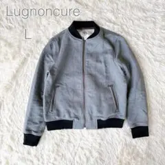 ルノンキュール　ジャケット　ブルゾン　スタジャン　グレー　Lのサムネイル