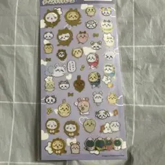 ちいかわ ゴールドクリアシール リボン