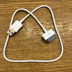 USBケーブル ホワイトです。