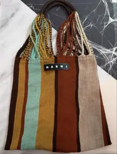 MARNI◆マルニフラワーカフェ ハンモックバッグ　マルチカラーのサムネイル