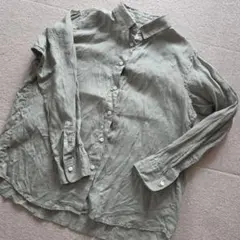 無印良品 リネンシャツ
