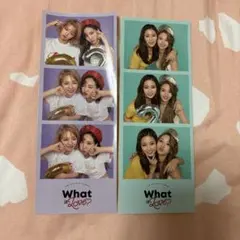 TWICE what is loveステッカー2枚