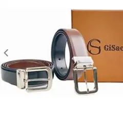 ❤️人気商品❤️GiSach✨新デザインのリバーシブルメンズベルト✨