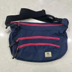 BEAMS HEART ショルダーバッグ ネイビー ピンクのサムネイル