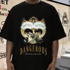 マイケル・ジャクソン【M】DANGEROUS デンジャラス Tシャツ - メルカリ