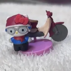 【24時間以内発送】ハローキティ チョコエッグ ホンダ×ハローキティ　昭和風