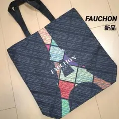 【新品未使用】フォションFAUCHON エコバッグ トートバッグ マチ付