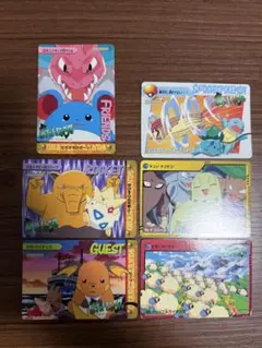 P7697 ポケモンアニメコレクション ポケモンリーグフィナーレ 4枚 1枚