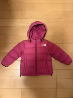 100ノースフェイスピンクダウン