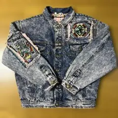 KANSAI O2 山本寛斎　80's ヴィンテージ　デニムジャケット　刺繍