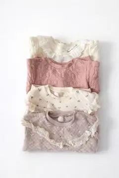 【保育園着】長袖トップス 冬服 4枚セット