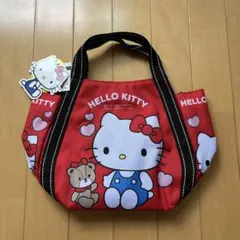 新品 Hello Kitty トートバッグ レッドのサムネイル