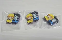 鬼滅の刃 善逸&獪岳 ガチャガチャ ラバーストラップ 3個セット