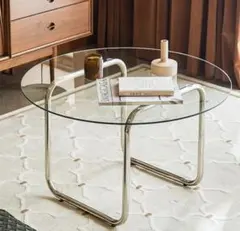 ガラステーブル ローテーブル