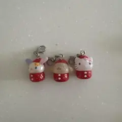 サンリオいちごめじるしアクセサリー キティ、ポムポムプリン、ウサハナ