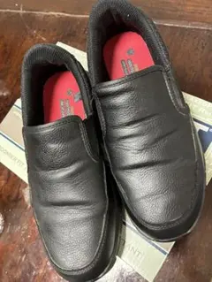 スケッチャーズ レディース スリッポン 黒 25cm SKECHERS WORK