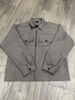 CONFIRM ジップアップ ジャケット グレー L