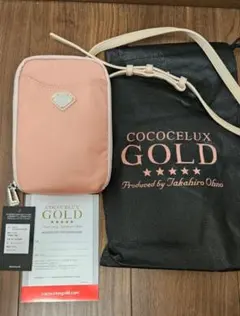 COCOCELUX GOLD ショルダーバッグ 801AA0548