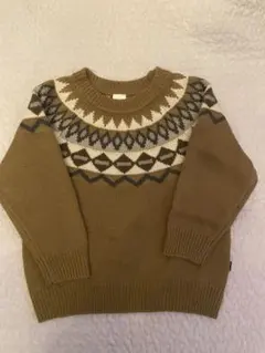 tere a tere ノルディック柄セーター 110 テータテート　バースデイ