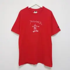 90s THRASHER Mark Gonzales USA Tシャツ | Mercari