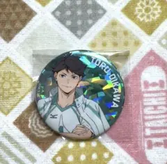 ハイキュー!! ホログラム缶バッジ 主将ver. 及川徹