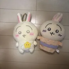 うさぎのぬいぐるみ、がま口