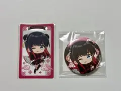 WIND BREAKER DMMスクラッチ 椿野佑 クリアカード、缶バッジセット